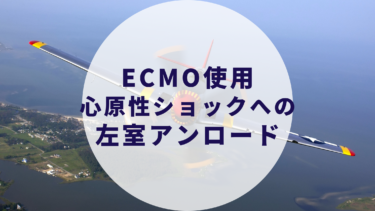 ECMO使用心原性ショックへの左室アンロード